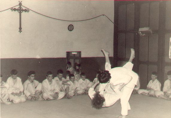 eerste dojo van Judoclub Goshin