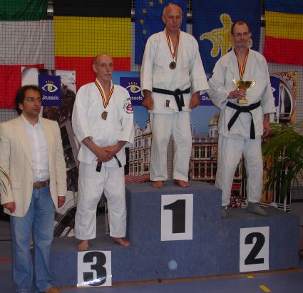Jean Mercier 2de op de Belgium Judo Masters 2007